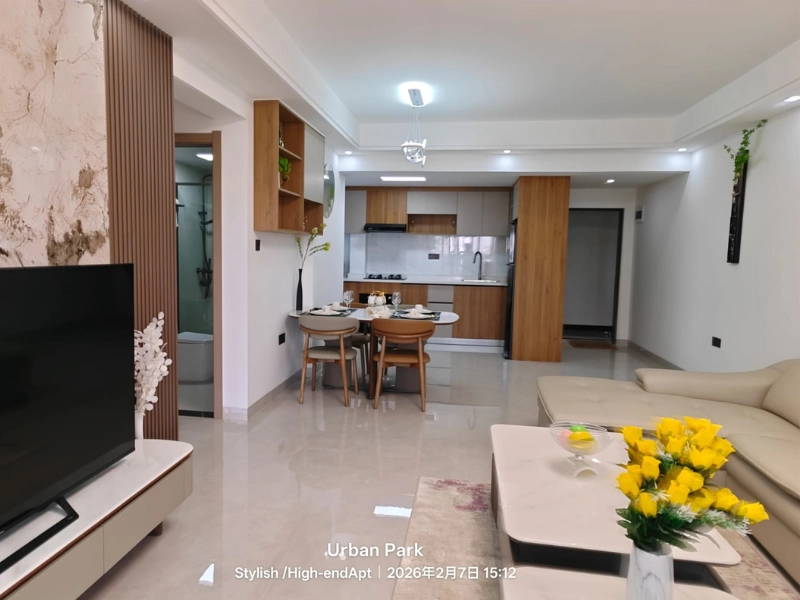 Urban Park Apartment Interior Bedroom