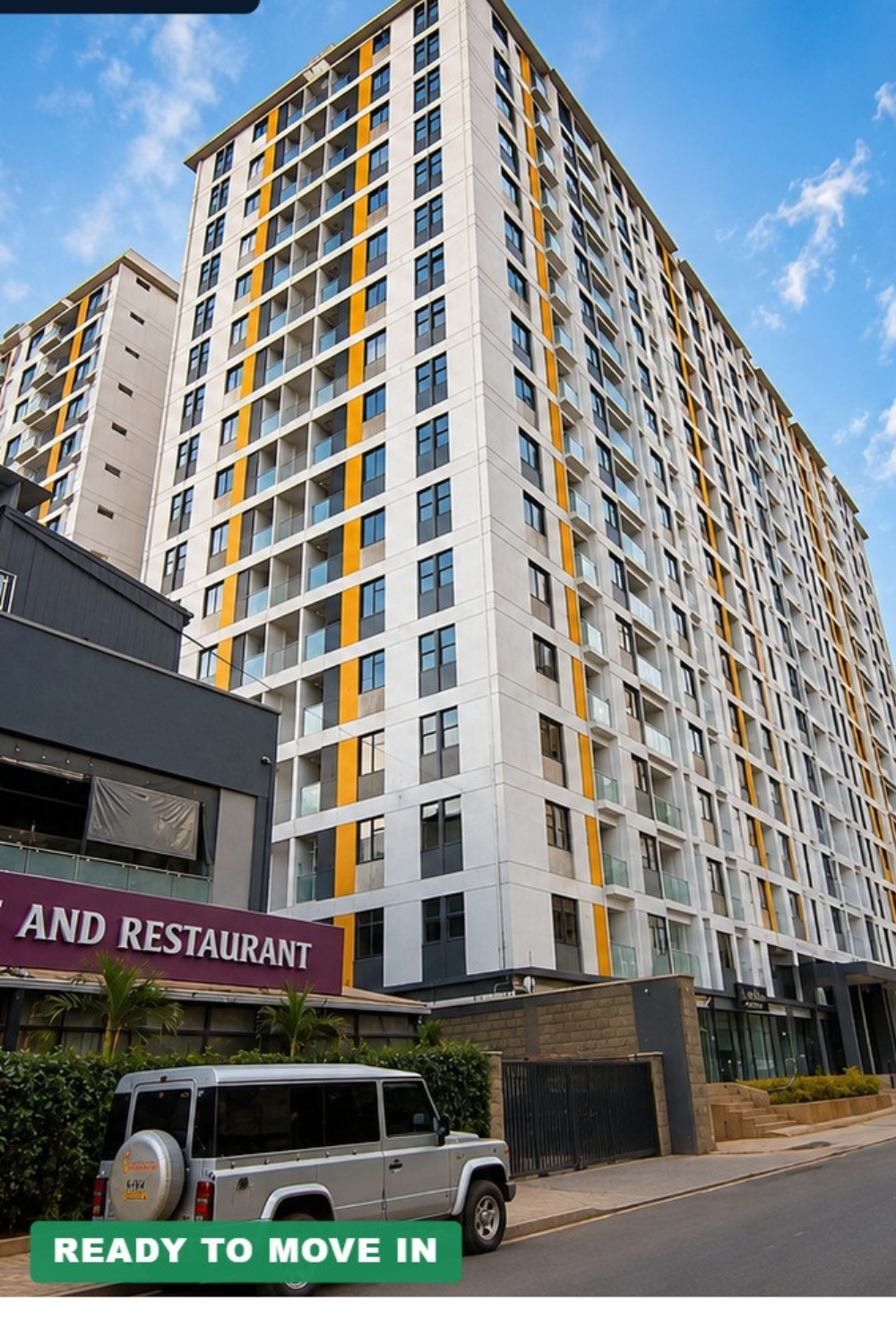 Kindaruma Home Apartments Kilimani exterior view, Kindaruma Road