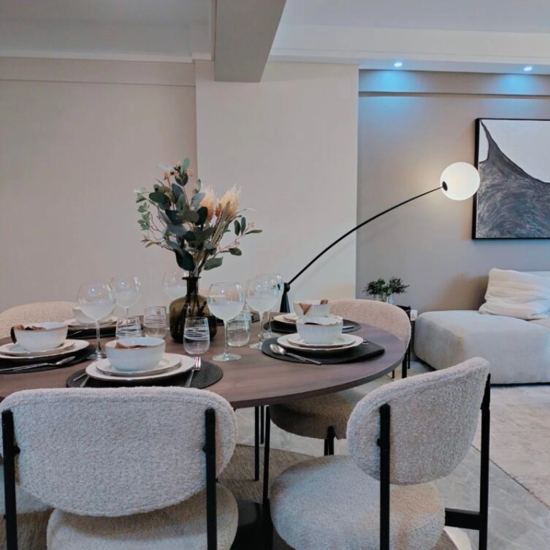 Kindaruma Home Apartments Kilimani dining area