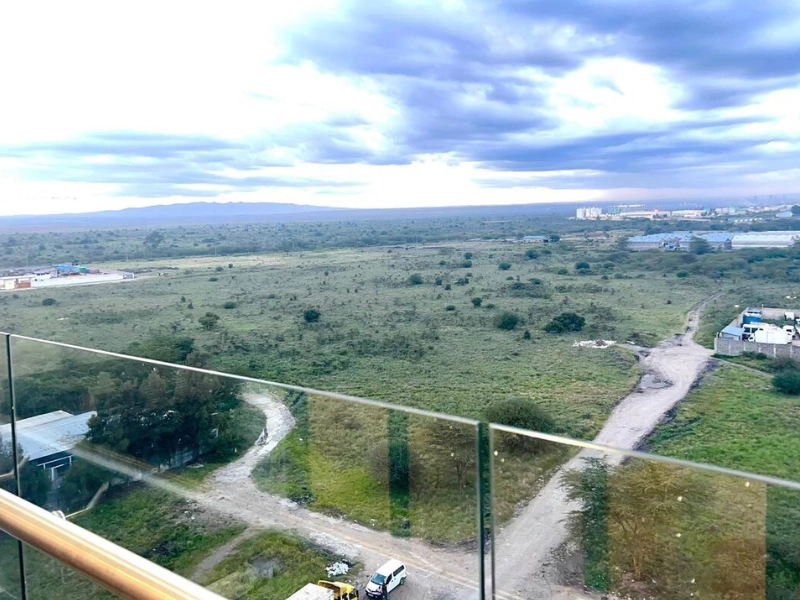 Artesano studio apartments Syokimau balcony view Expressway SGR