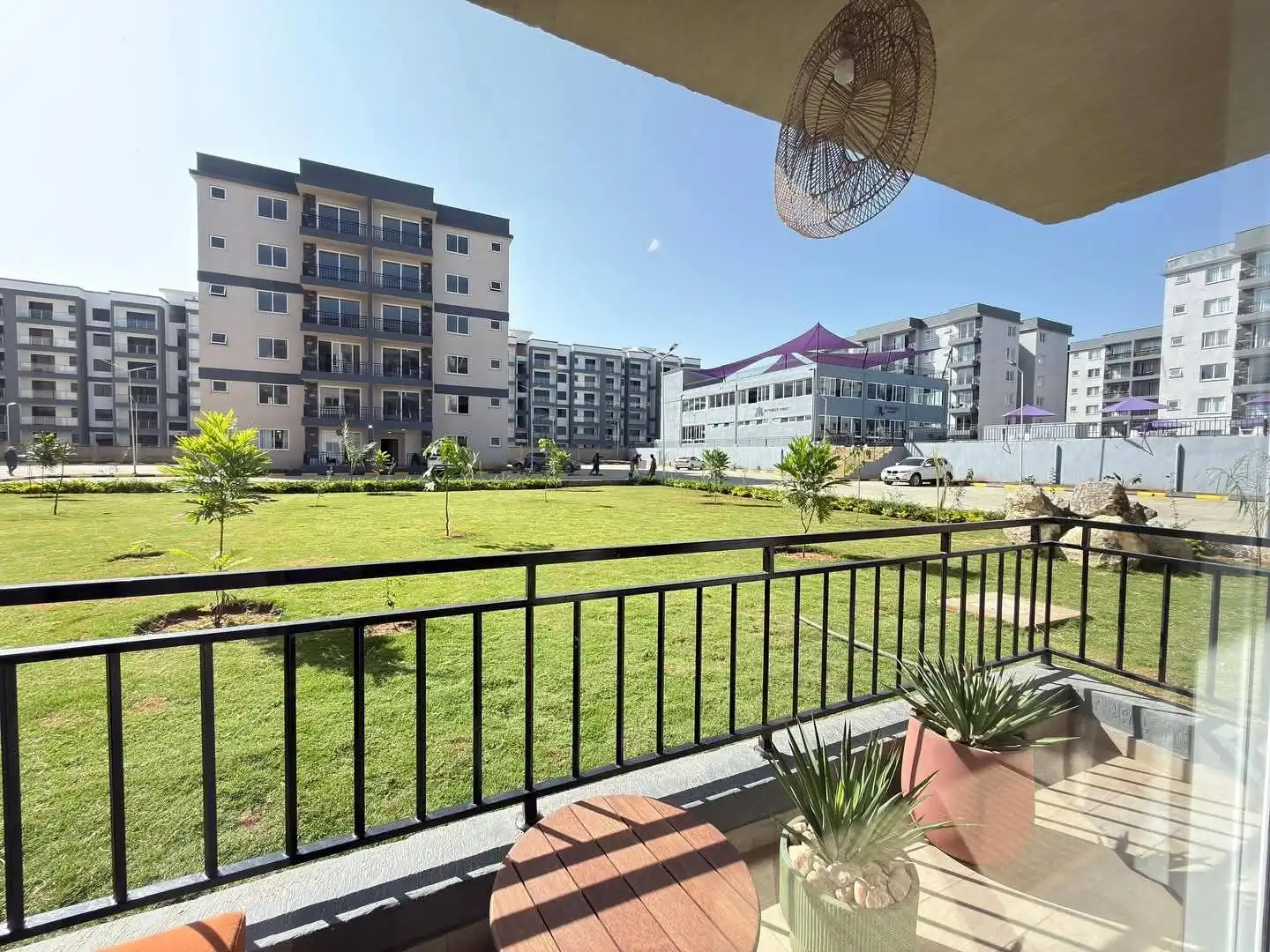 Sunpark Residence apartment balcony Syokimau