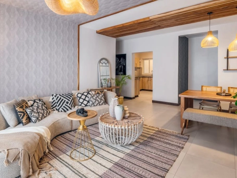 Sunpark Residence lounge interior Syokimau apartment