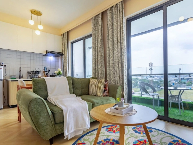 studio apartments under 5M Nairobi kitchenette modern finishes Artesano Syokimau